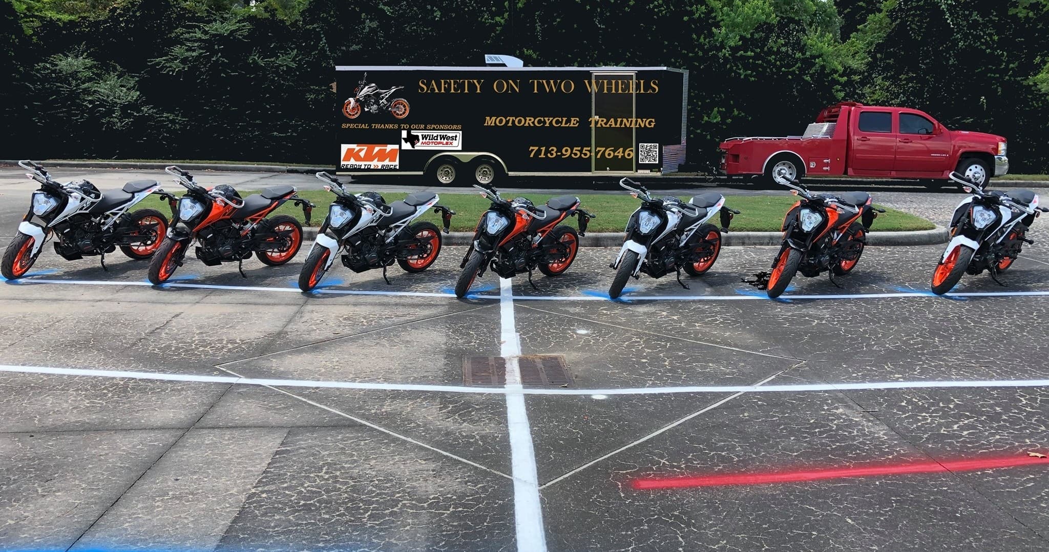 Safety on Two Wheels fleet