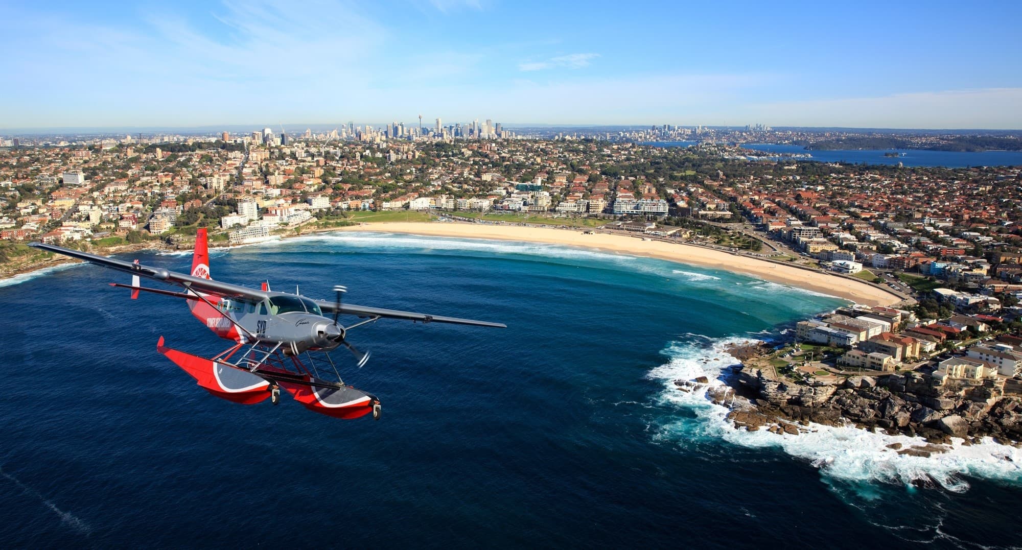Sky-High Sydney Highlights: Bondi, Harbour Bridge & Opera House Seaplane Flight