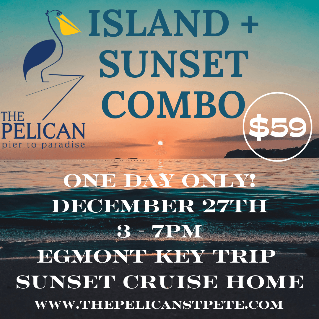 Sunset Cruise and Egmont Key Preserve Adventure from St. Petersburg