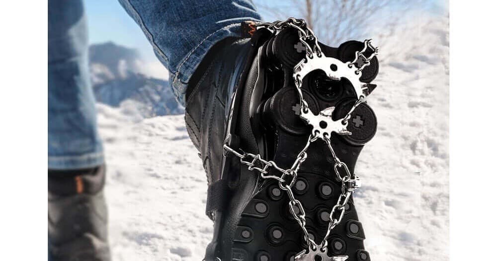 Ice Cleat Rentals for Winter Safety at Sports Garage Canmore