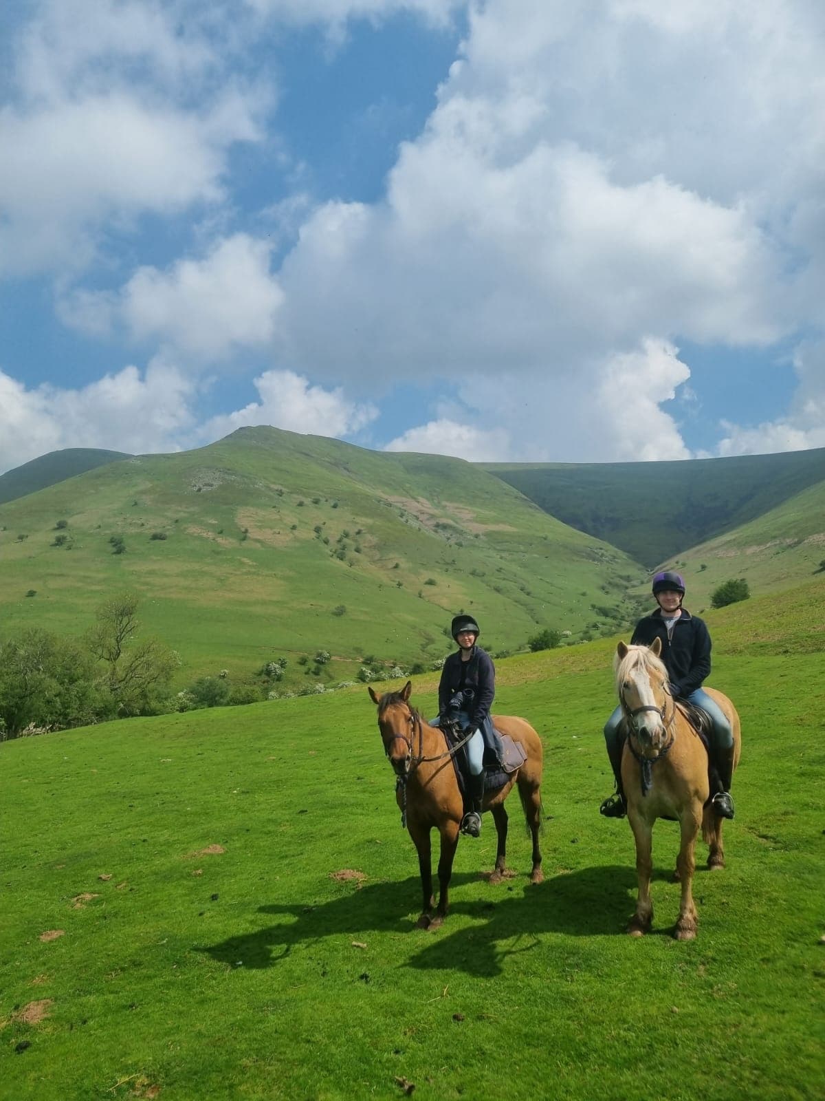 Full Day Horse Trek with Tregoyd Mountain Riders, Wales