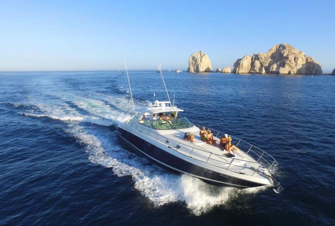 60 ft Sundancer Private Yacht Charter in Cabo San Lucas