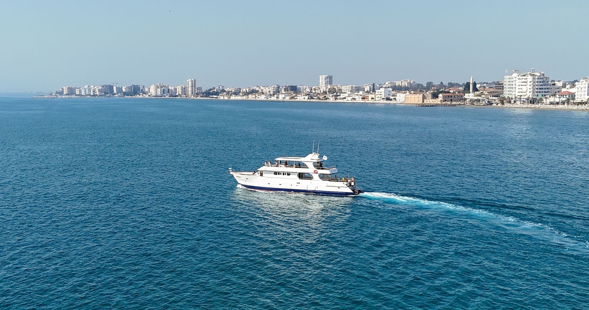 Larnaca Mini Cruise: Scenic Coastal Calm with Larnaca Napa Sea Cruises