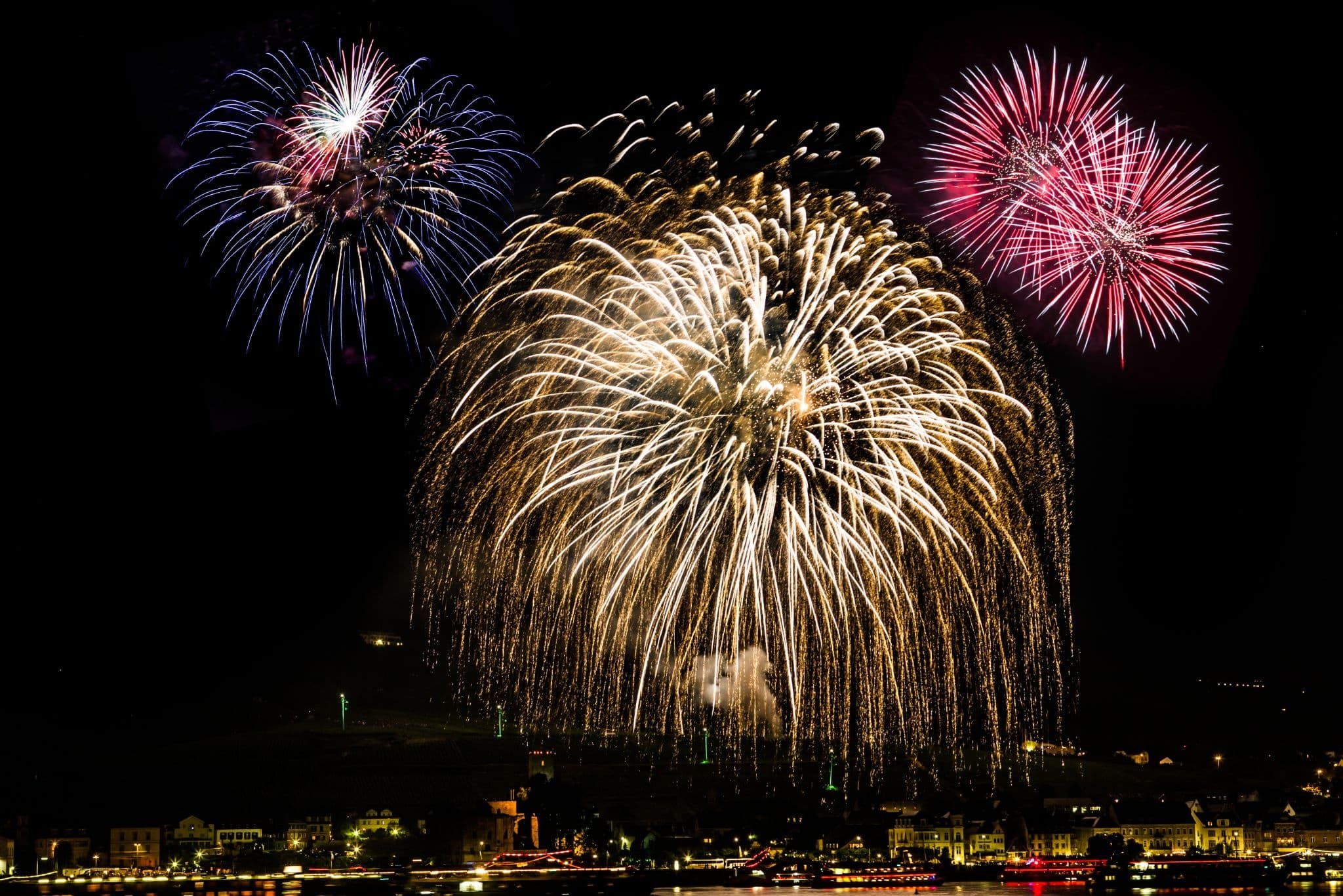 Mosel Wine Festival Boat Trip with Fireworks in Winningen