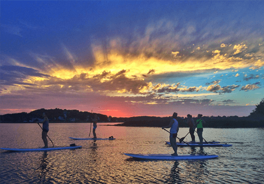 Spooky Paddling Adventure: Boston Harbor Halloween Paddle in Costume