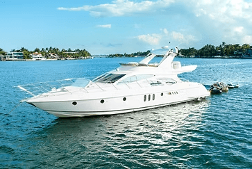 Cruise Biscayne Bay on a Private 65ft Azimut Yacht from Miami Beach Marina