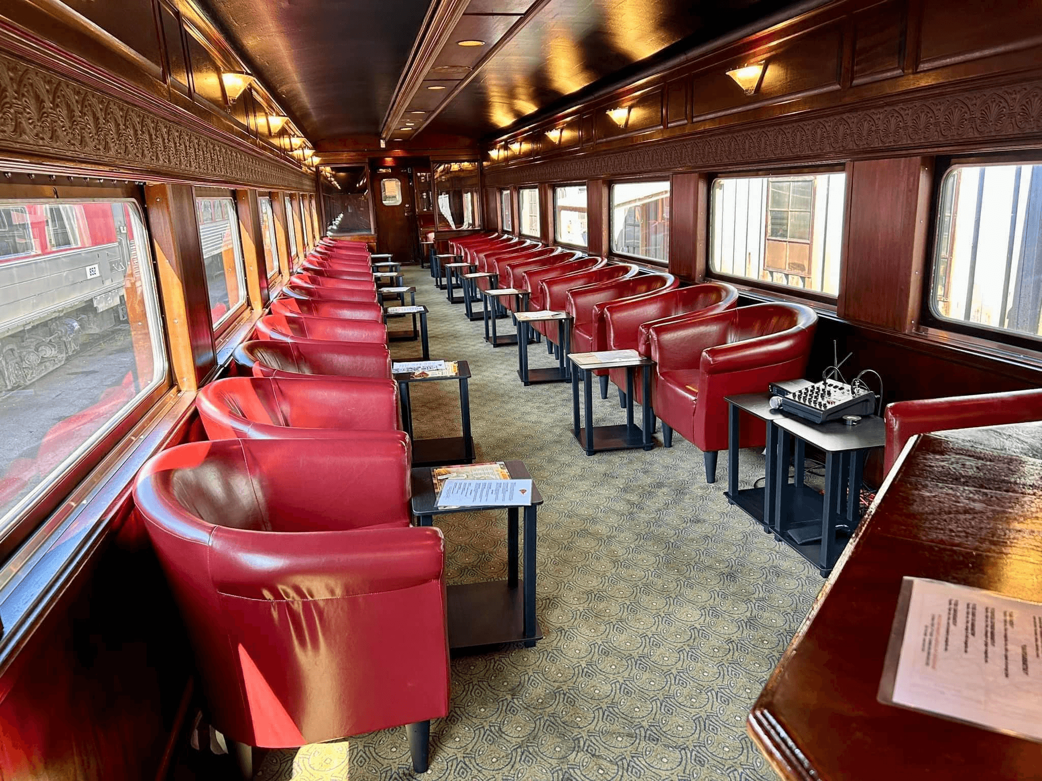 Frostburg Flyer Lounge Ride with Western Maryland Scenic Railroad