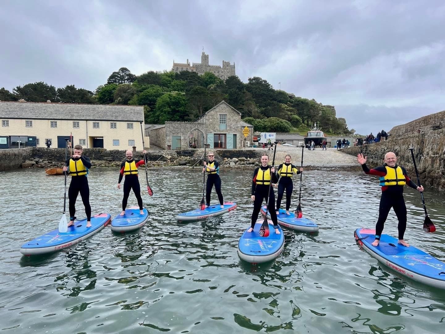 Stand-Up Paddleboarding with Ocean High in Marazion