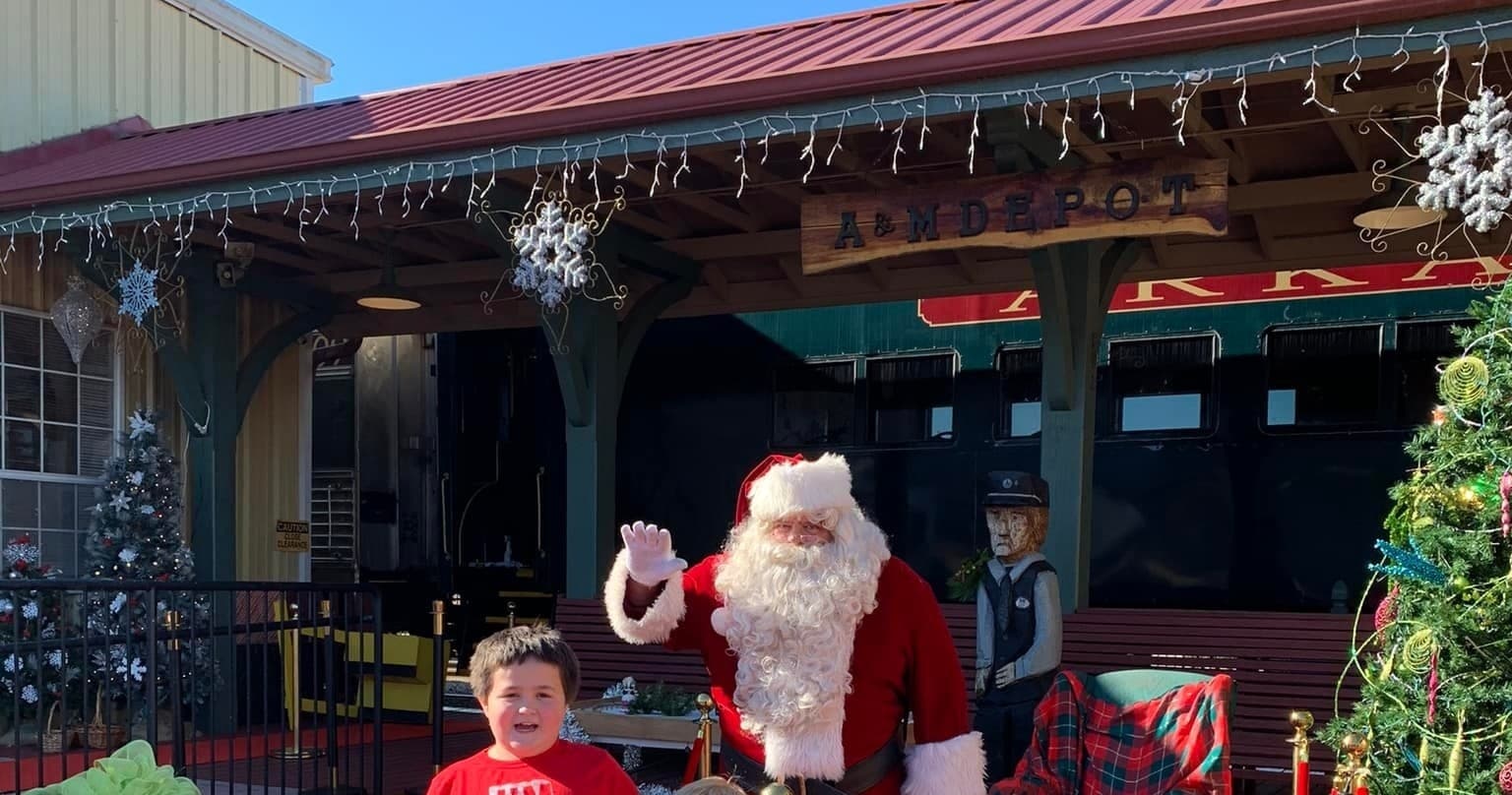 Breakfast with Santa Aboard Arkansas & Missouri Railroad