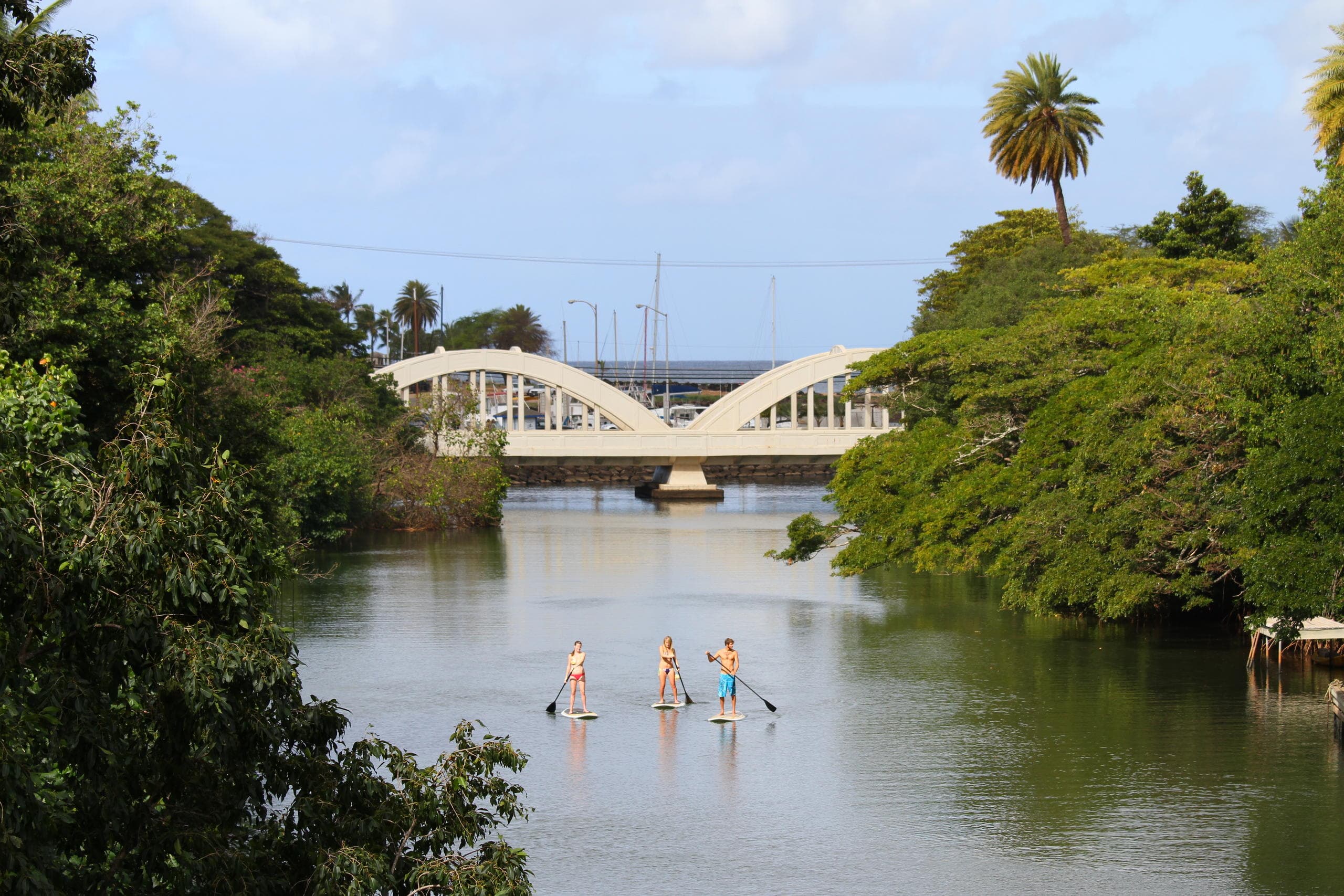 SUP in Schofield Barracks, Hawaii