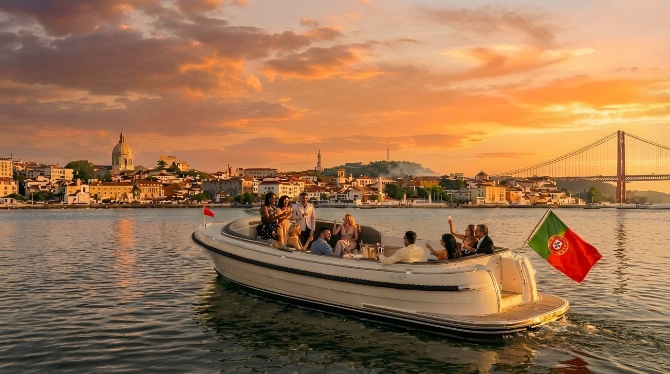 Lisbon Vinho Verde Boat Cruise: Pastel de Nata, Dolphins & Iconic River Sights photo 2