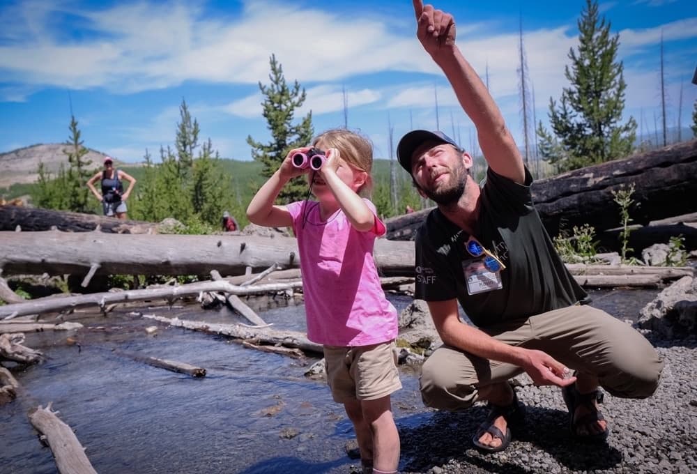 Hiking in Yellowstone National Park