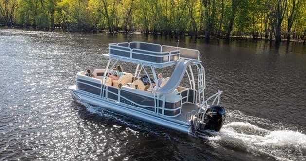 Water Activities at Myrtle Beach Watersports: Boat Rentals with Slide