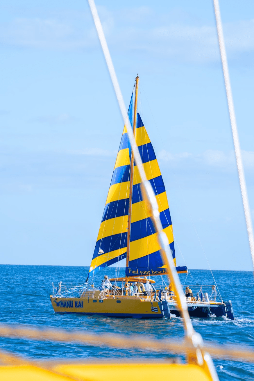 Sunset Sail in Honolulu: Manu Kai Harbor Catamaran Cruise and Green Flash Viewing photo 1
