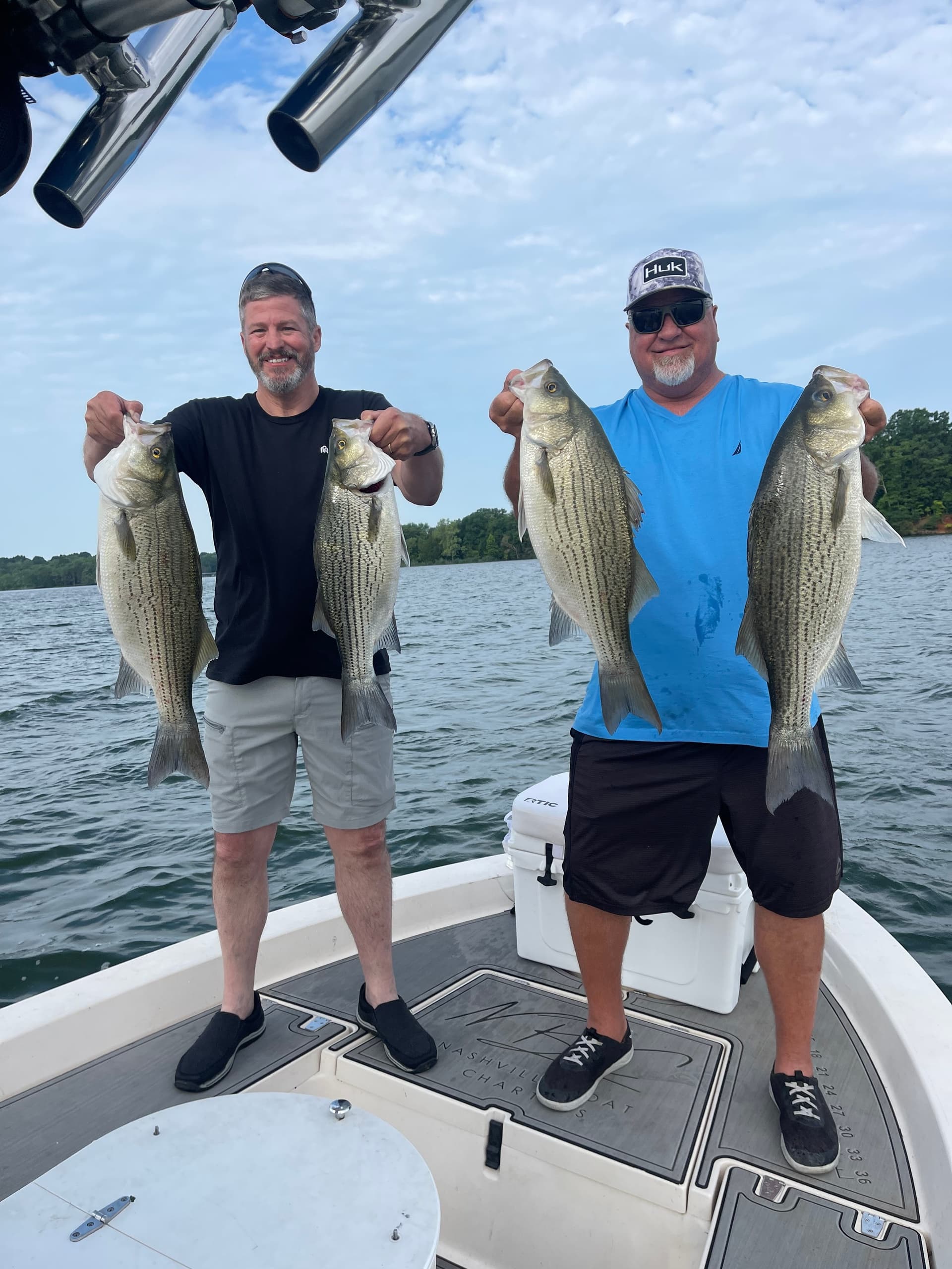 Hybrid and Striper Fishing Charter on Percy Priest photo 1