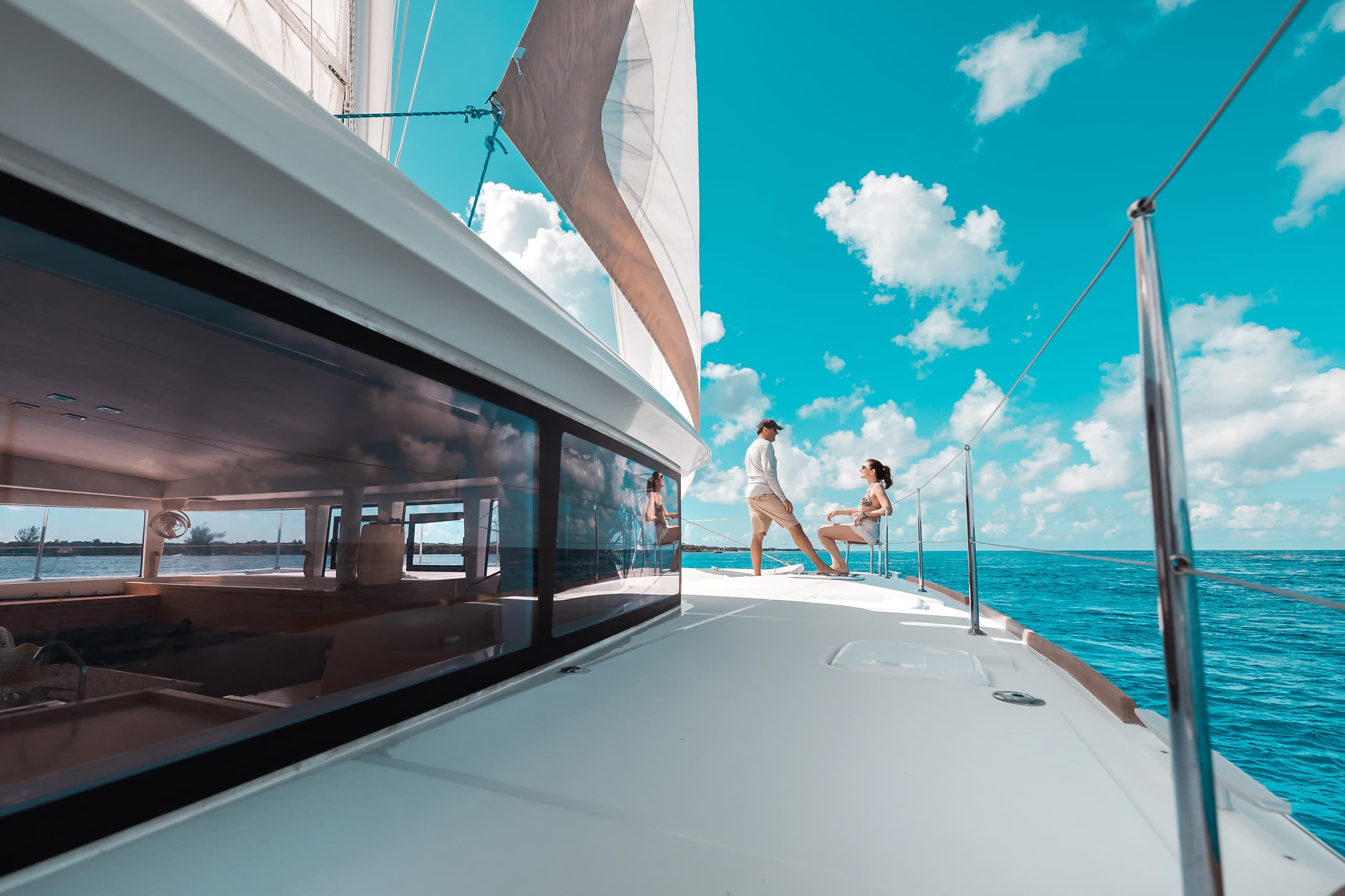 Lagoon 40 Sunset Sail & Snorkel on Cozumel: 3-Hour Catamaran Escape