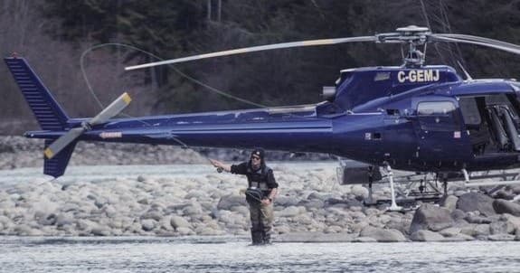 Heli Fishing in British Columbia with No Limits Helicopters