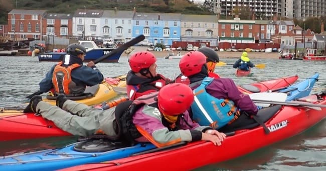 Sea Kayak Safety & Rescue with Sea Kayak Devon in Dartmouth
