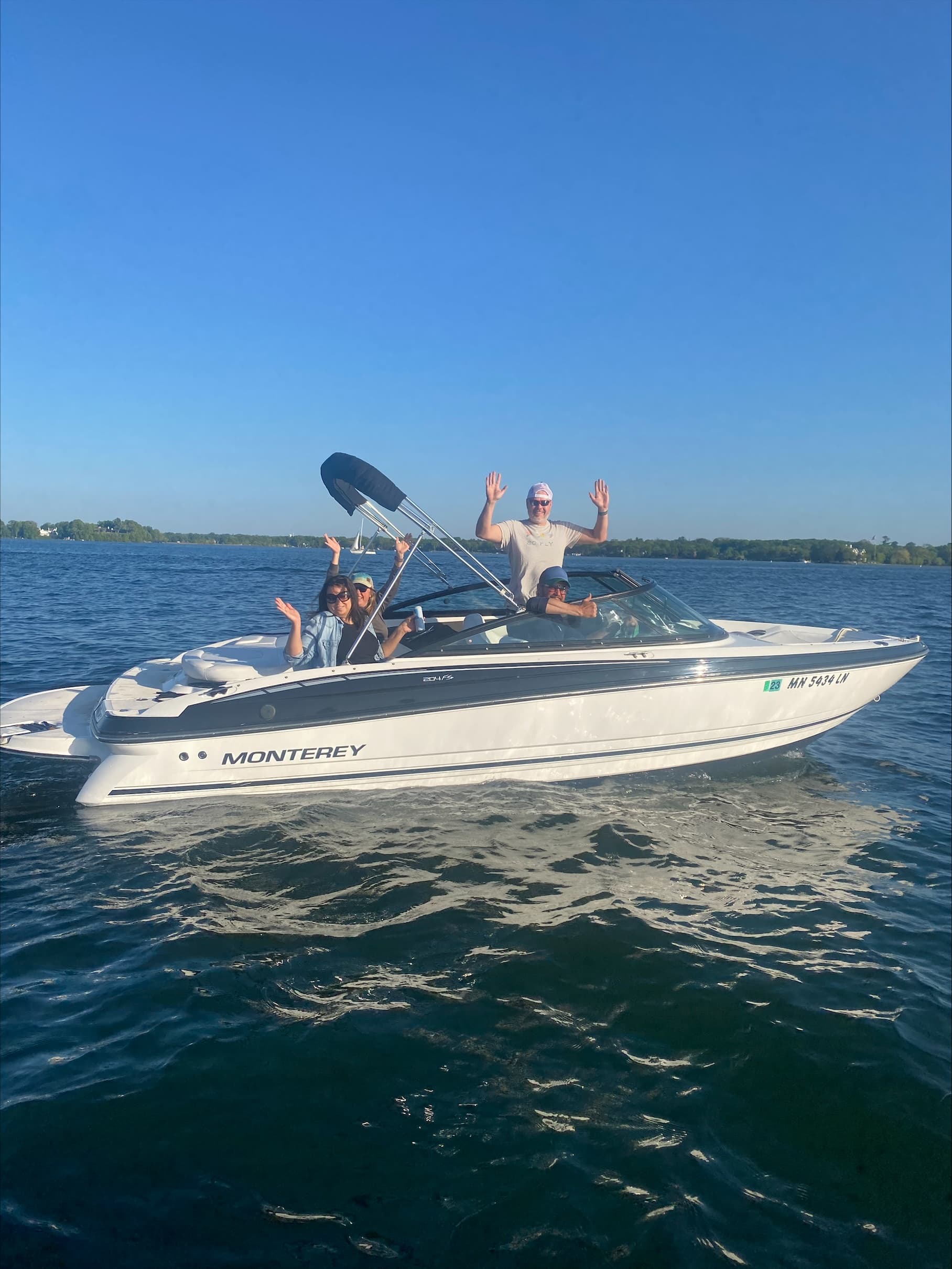 Monterey 204 FSX Bareboat Charter on Lake Minnetonka photo 2