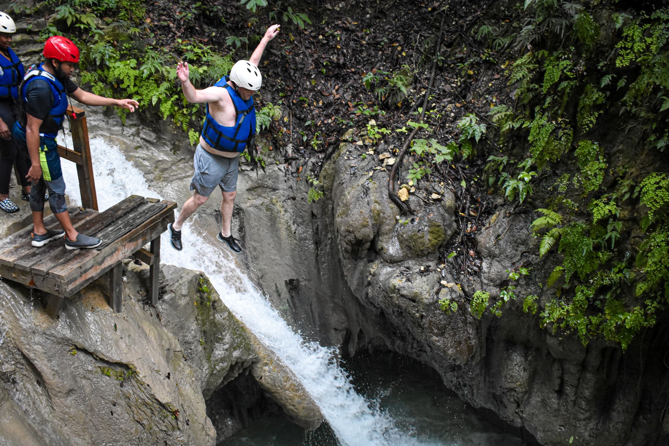 Triple-Thrill Day: Damajagua Waterfalls, Buggy Trails & Zip Lines near Puerto Plata