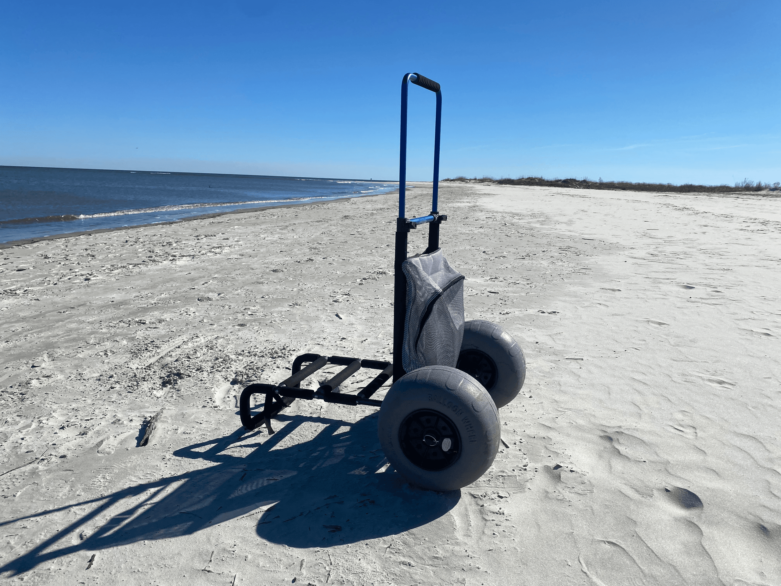 Folding Beach Carts on St. Simons Island: Easy Gear Hauling & Free Delivery