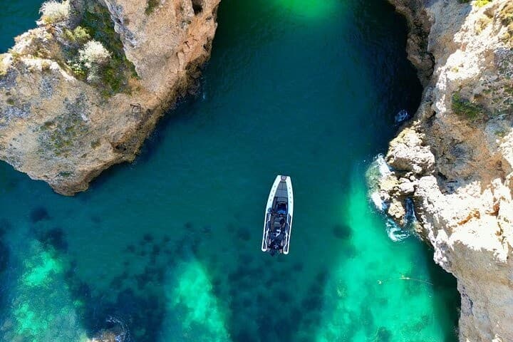 Private RIB Charter from Lagos to Benagil Caves, Dolphin Watching & SUP photo 2