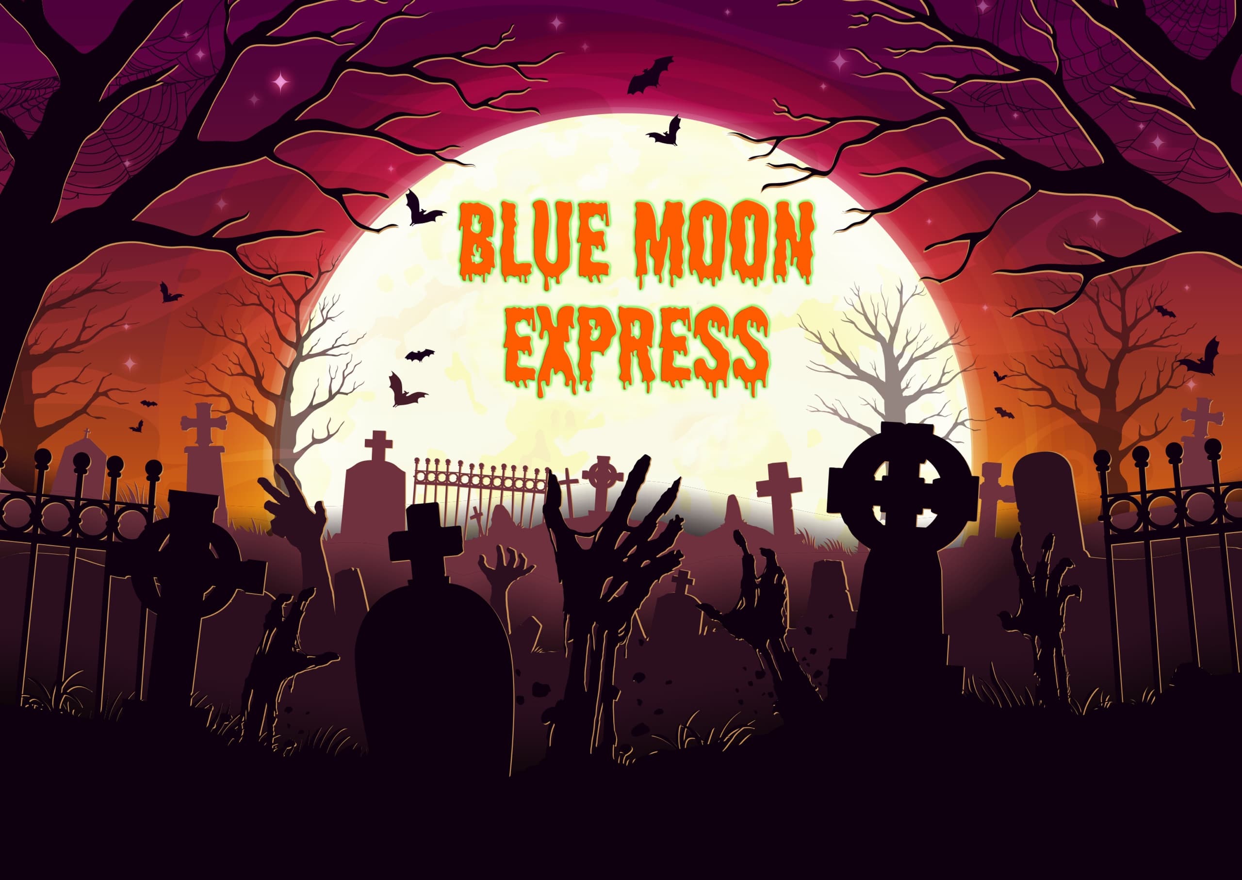 Blue Moon Express: Halloween Train Adventure in the US