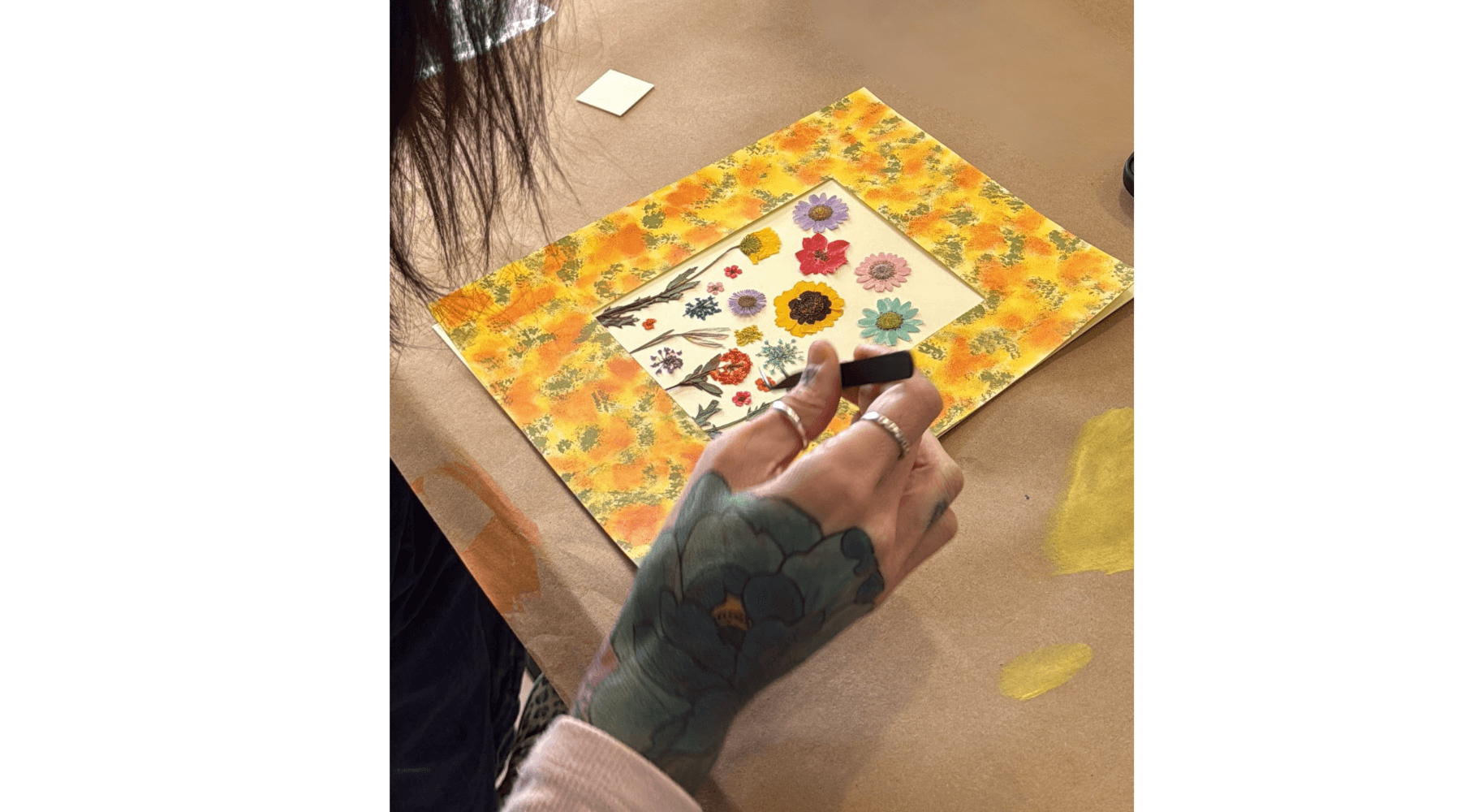 Framed Pressed Flowers Workshop: DIY Botanical Frames in Baltimore photo 4