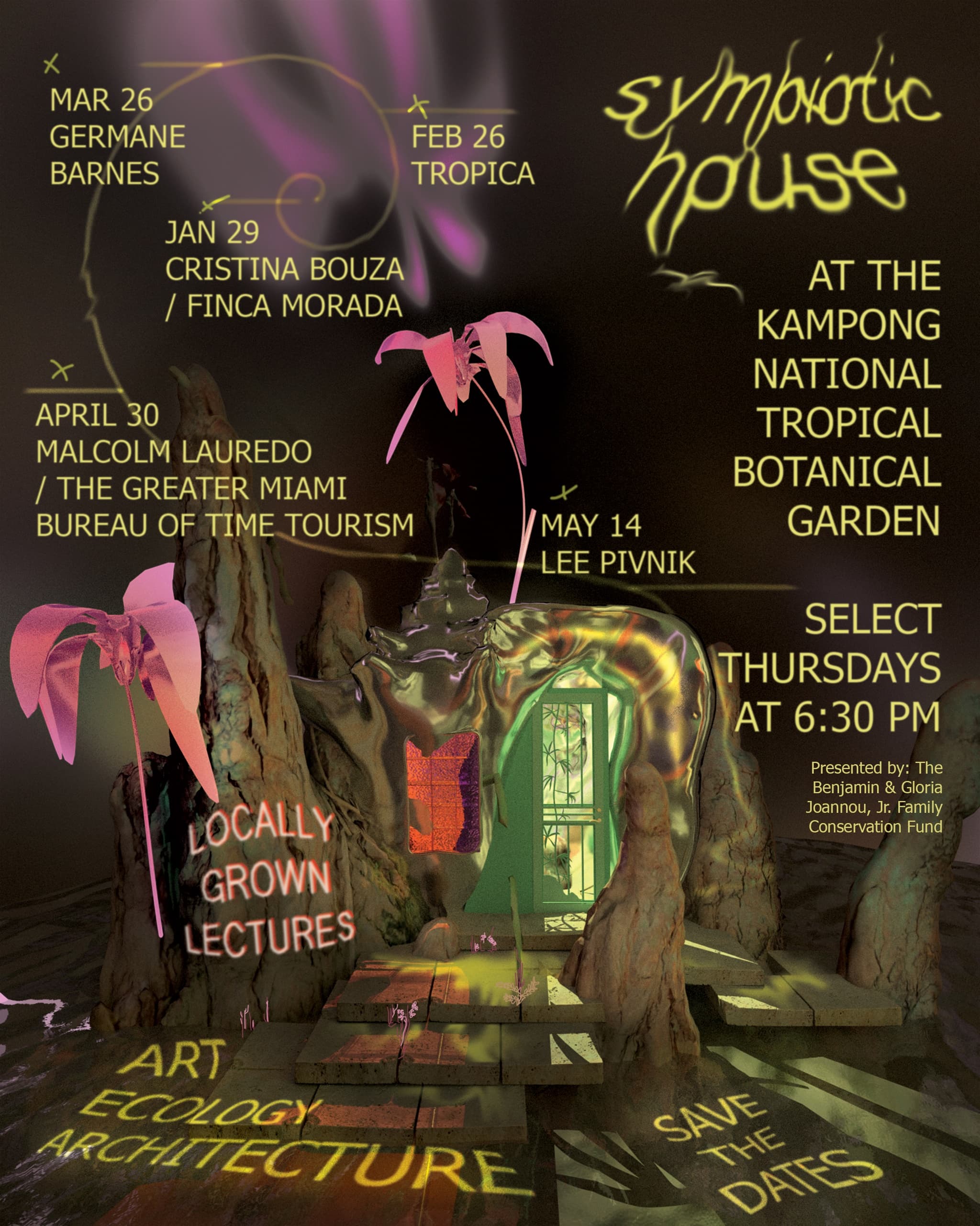 Symbiotic House Lecture Series Returns: Miami Talks on Ecological Design and Urban Gardens
