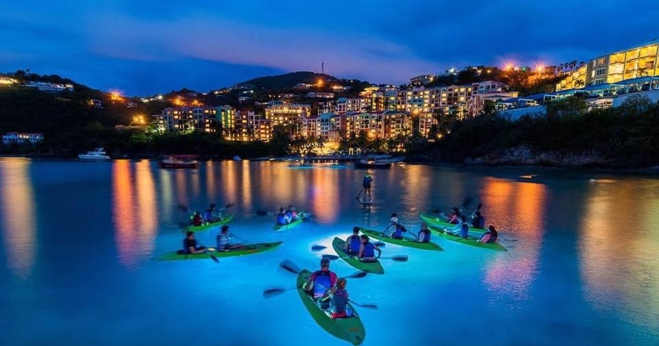 Night Kayak team