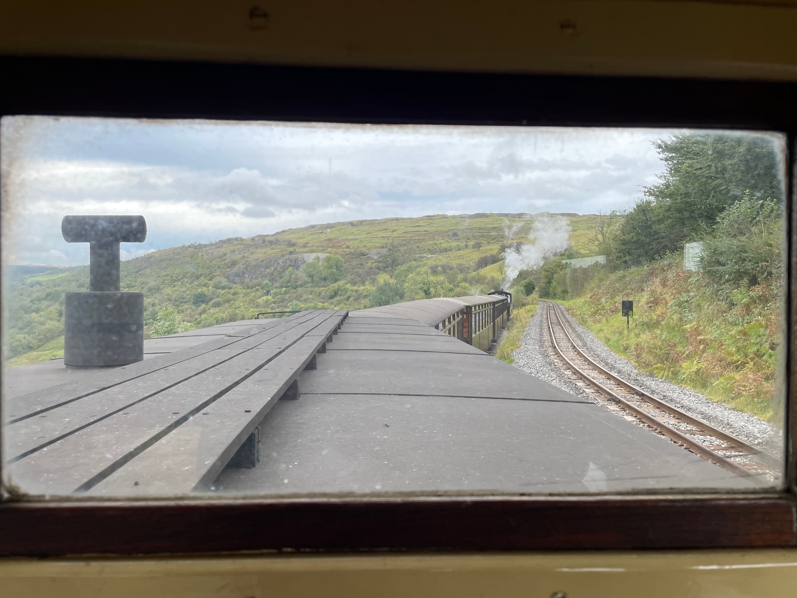Cupola Experience on Brecon Mountain Railway in Wales