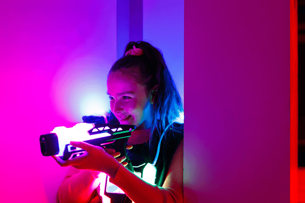 Indoor Laser Tag at The Big Banana Fun Park