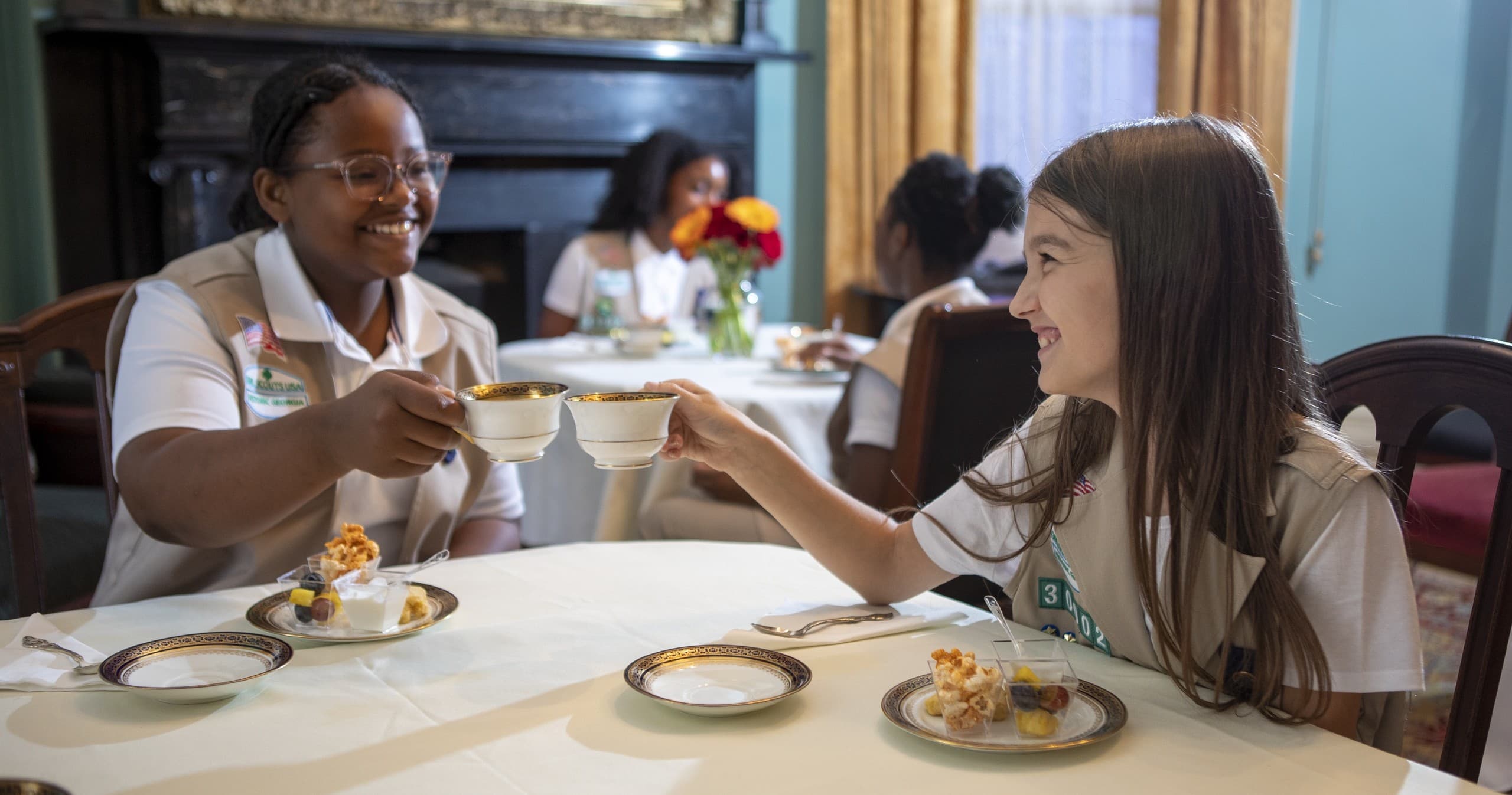 Over Tea Cups: Savannah’s Historic Girl Scout Afternoon Tea Experience