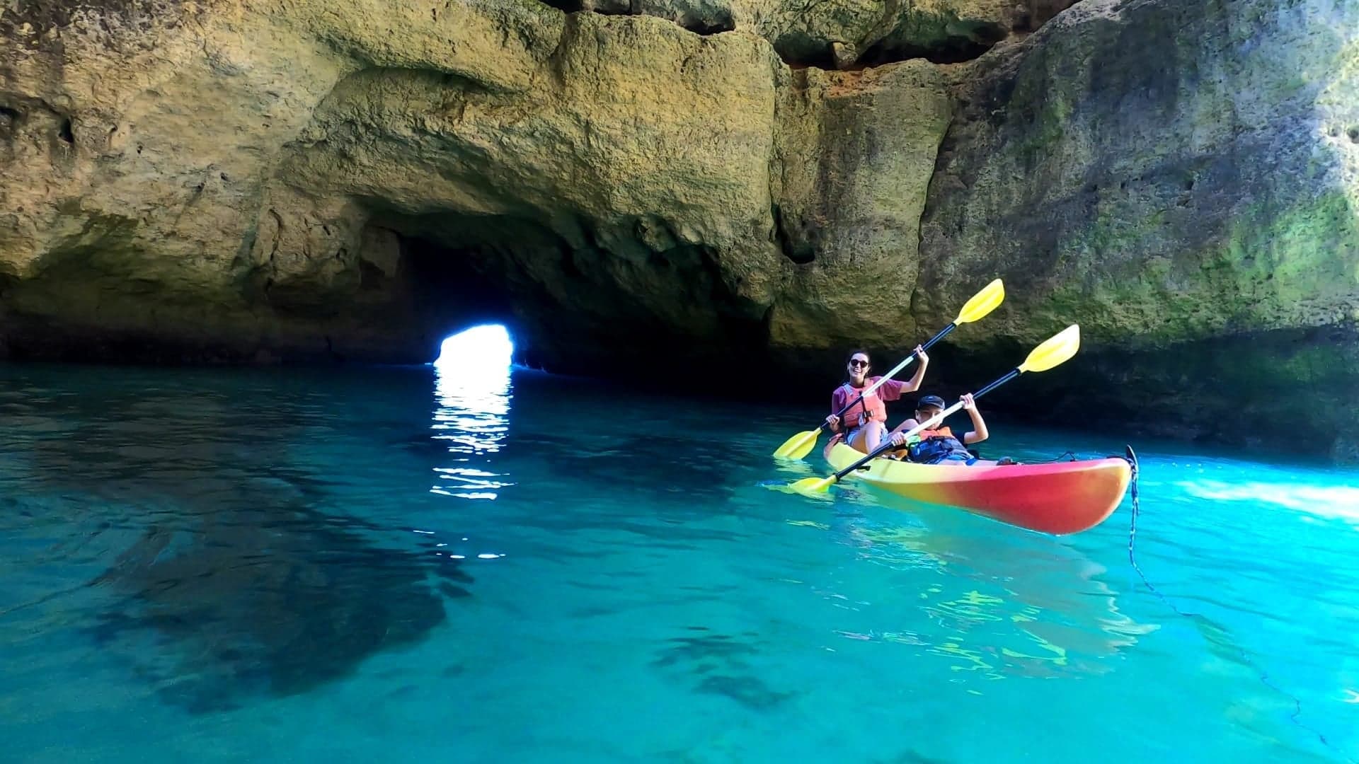 Benagil Kayak Tour with Seasiren Tours in Algarve