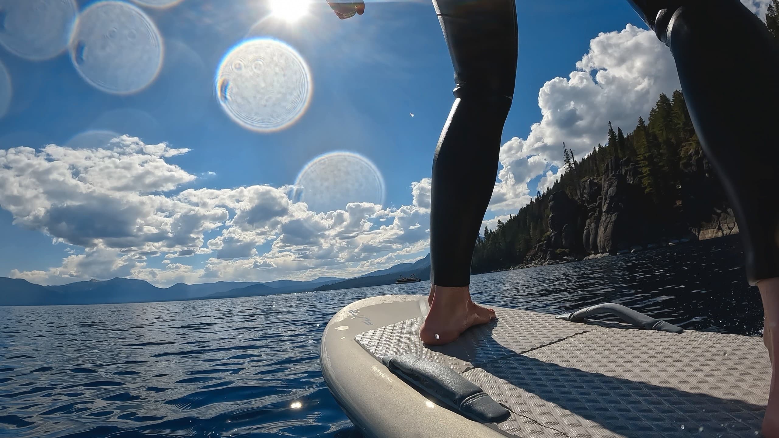 Fly Above Lake Tahoe: Donner Beach Marina eFoil Solo Lesson in Truckee photo 1