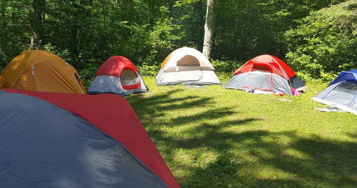 Camping & Fishing on the Peshtigo River in Wisconsin