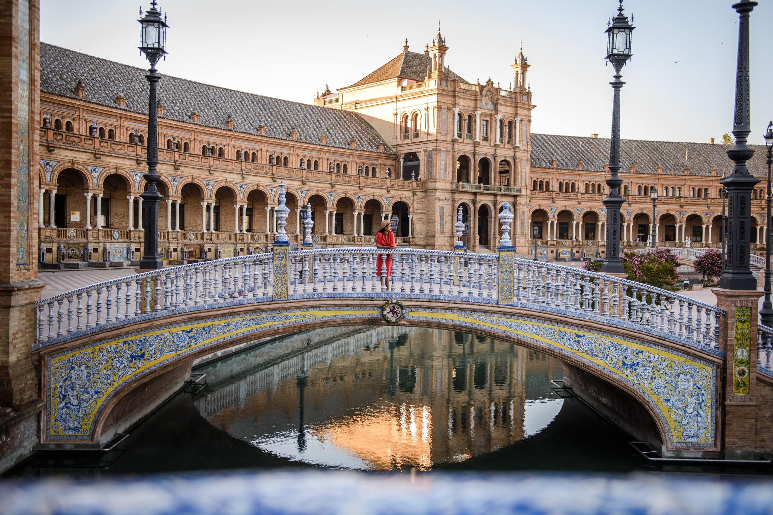 Seville Ultimate Photoshoot: Plaza de España & Royal Gardens Portrait Session
