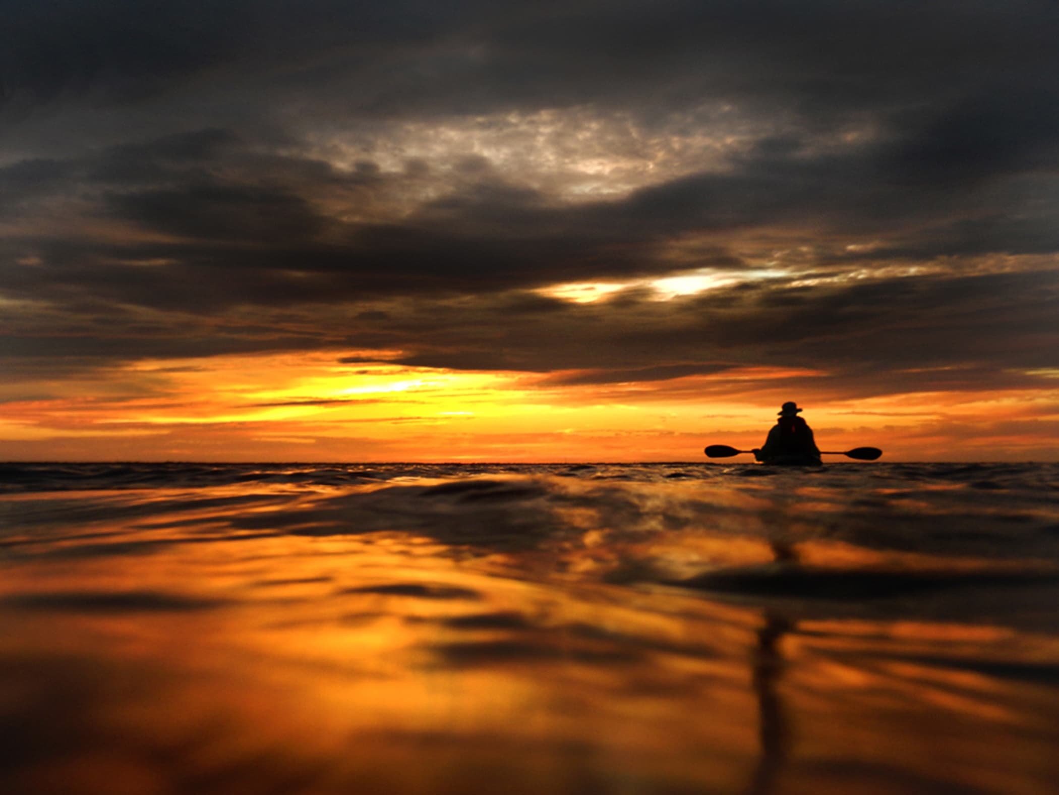 Clear Kayak Sunset Tour in Cocoa Beach, Florida