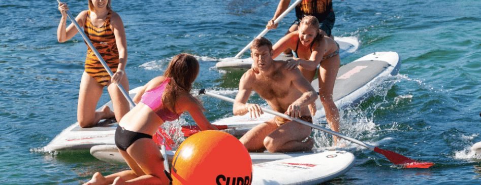 Water Sports & Fun at Manly Kayak Centre: SUPBALL Adventure