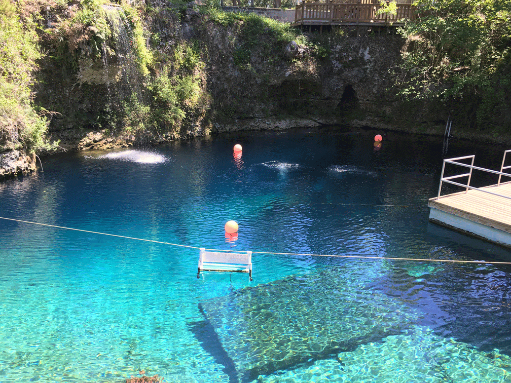 Water Activities at Blue Grotto with Mac's Sports