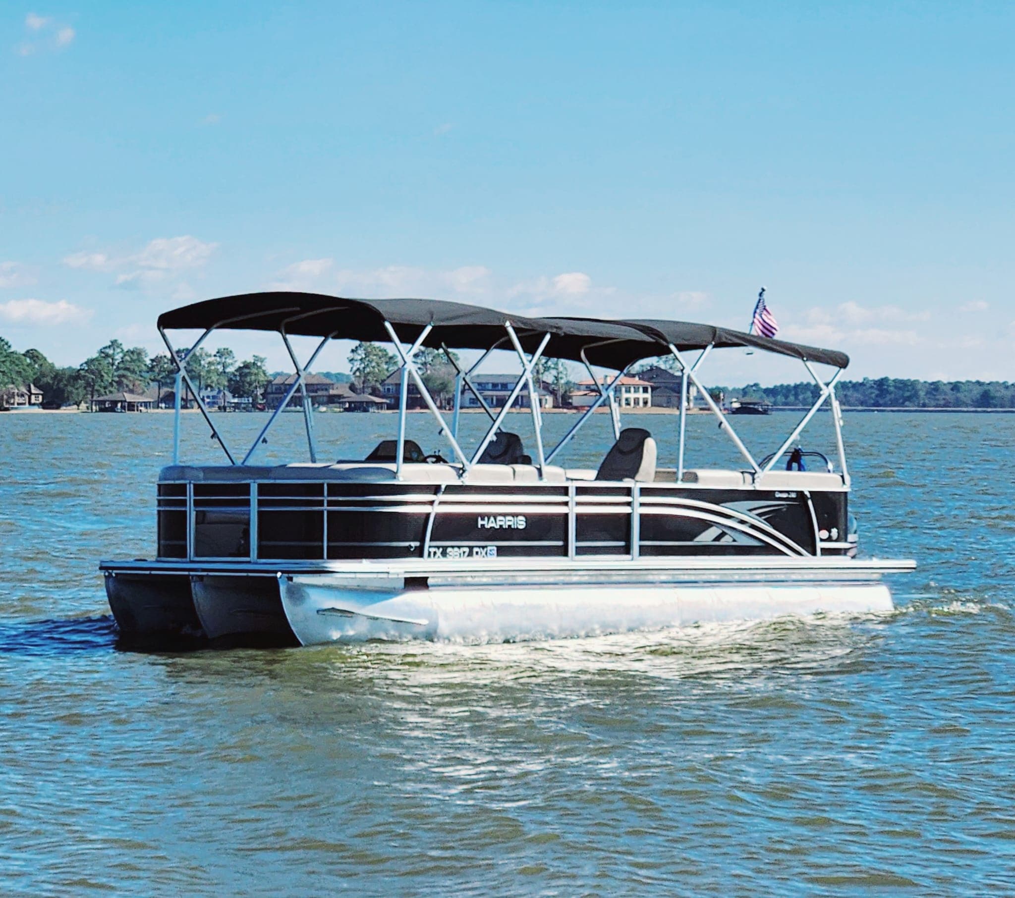 Harris Cruiser 240 Tritoon Rental in Montgomery, TX