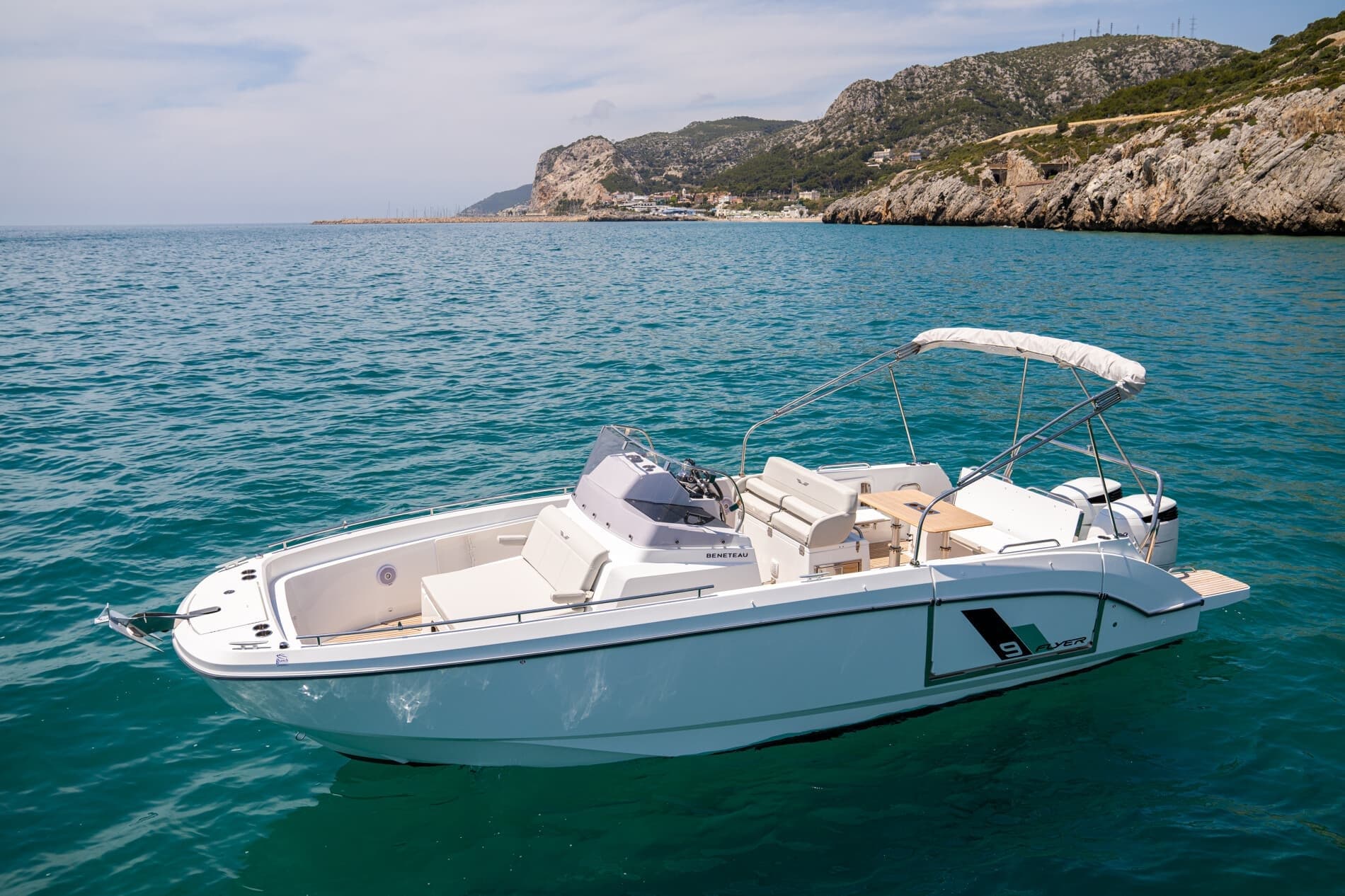 Sail Barcelona’s Coast on the Beneteau Spacedeck 9 "You Planet" photo 2