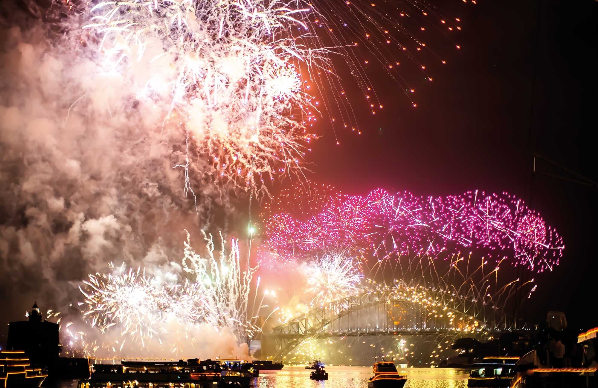 Water-Activities: Zeus Charters New Year's Eve Celebration in Sydney