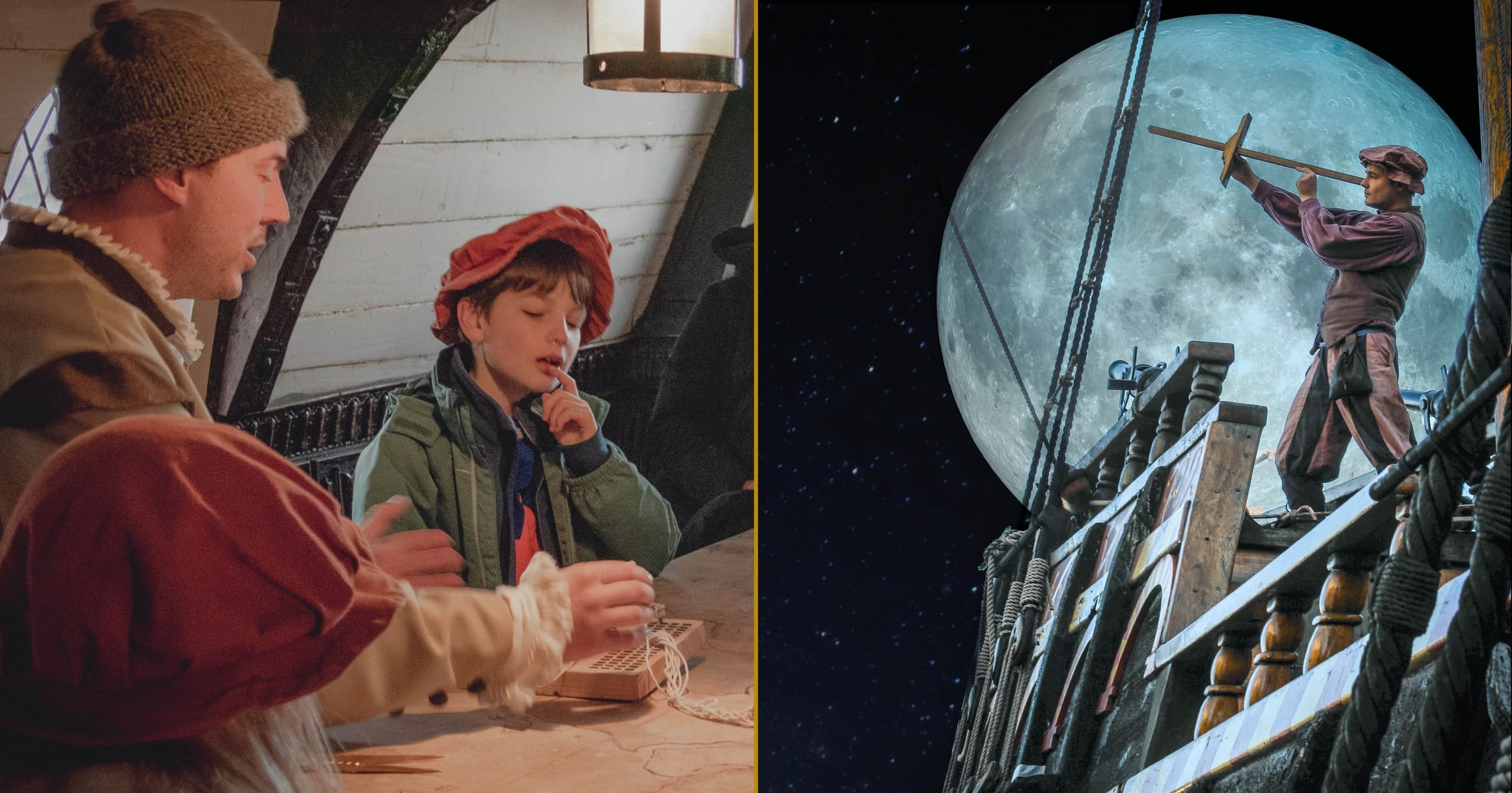 Water-Activities: Golden Hinde Night Voyage Adventure