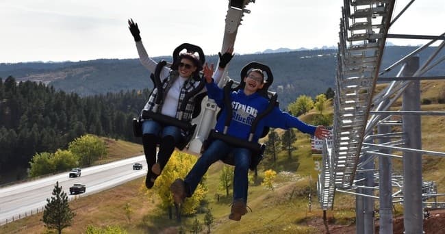 Buffalo Hunt Coaster Thrills in Rapid City, SD