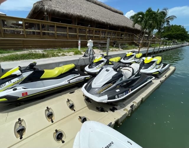 Jet Ski Guided Tour with Paradise Watersports Rentals in Marathon