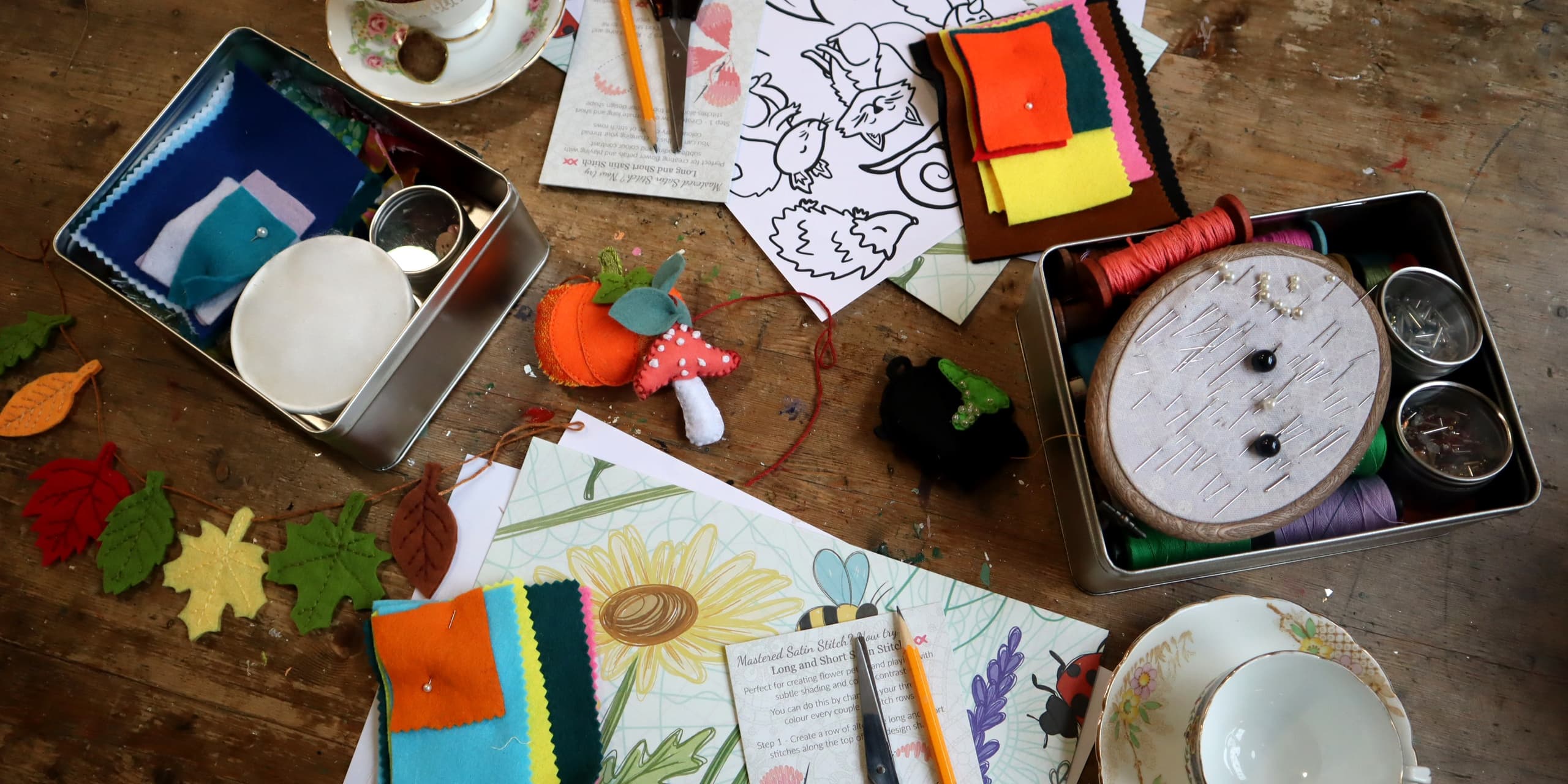 Seasonal Felt Workshop in Nottingham: Make Handmade Decorations and Afternoon Tea photo 3