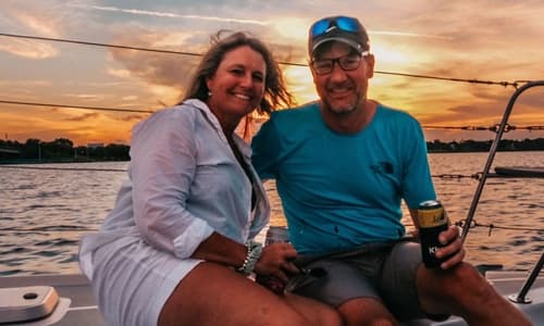 Sunset Boat Tours in Cocoa Beach, Florida
