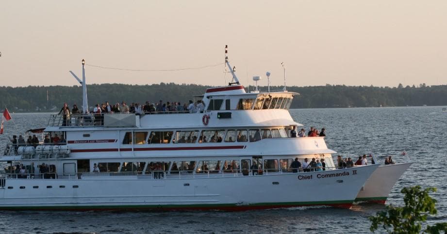 Water Activities & Manitou Islands Scenic Cruise in Lake Nipissing