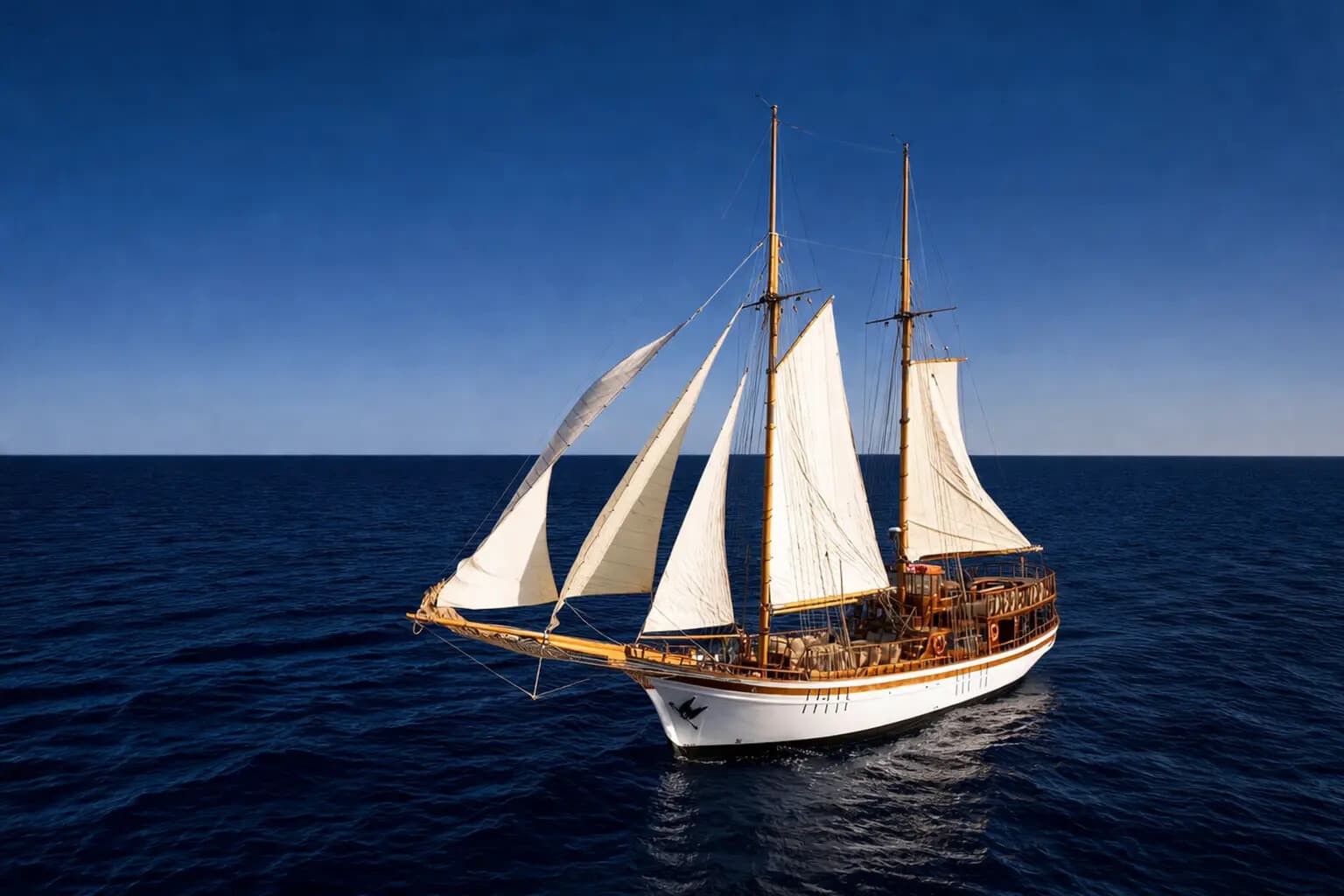 Sail Santorini Aboard the Historic MAIA Grande: Hot Springs, Red Beach & Chef-Crafted Dining photo 1